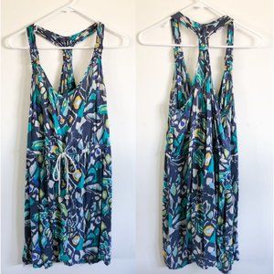 Calvin Klein Jeans Multicolor Gathered-Back Sundress - M